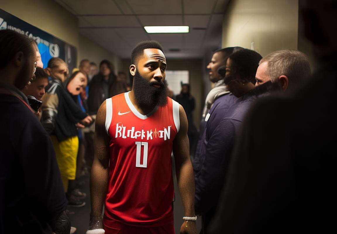 詹姆斯·哈登左小腿紧绷出战成疑，快船队更新关键伤病情况